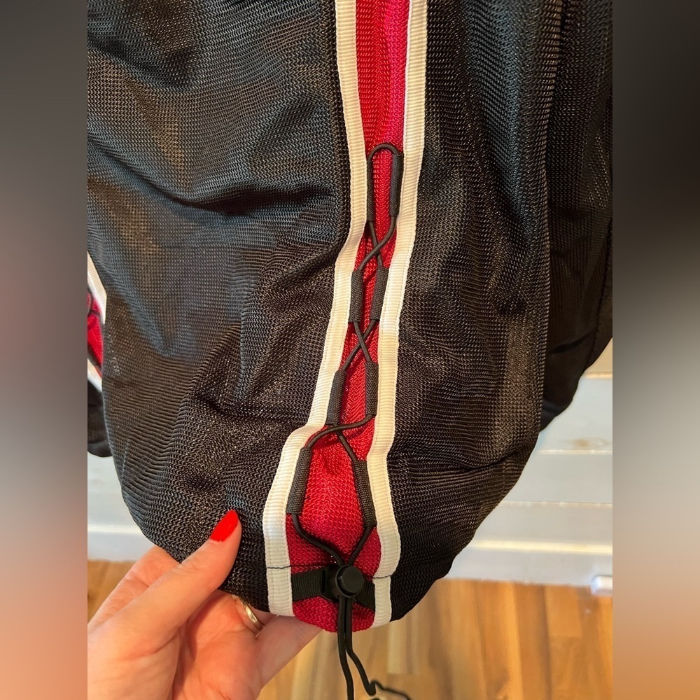 Women’s XL Harley Davidson Black and Red Riding Jacket, EUC, HD, Hog, biker - Picture 9 of 14